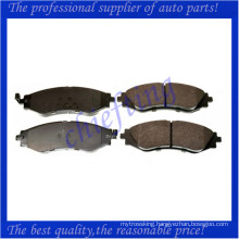 D902 S4510019 D1035 high quality brake pad for daewoo lanos